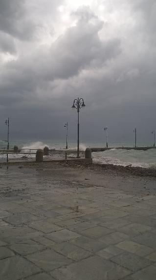 Windy day on Kos Island, Greece